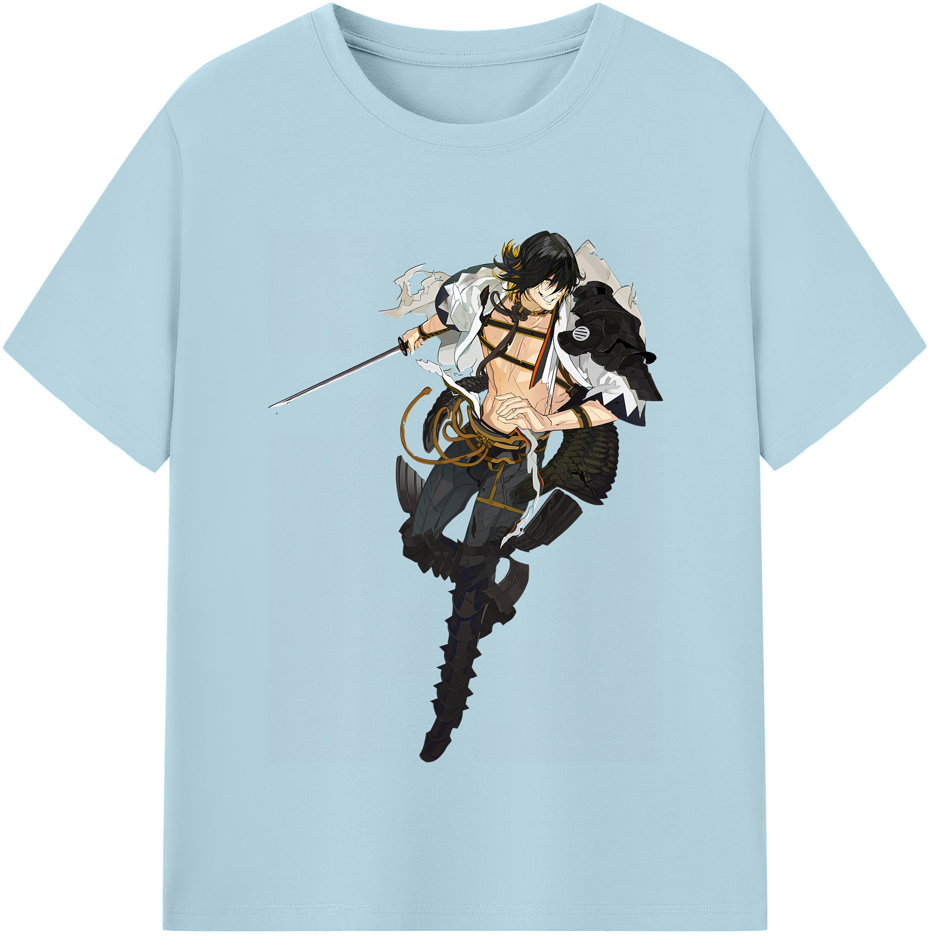 （画像用） 刀剣乱舞 Touken Ranbu 綿100％半袖Tシャツ（フロントプリント）